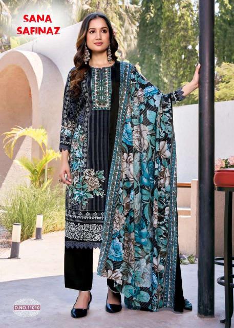 Ganesha sana safinaz vol-11 cotton dress material wholesale price
